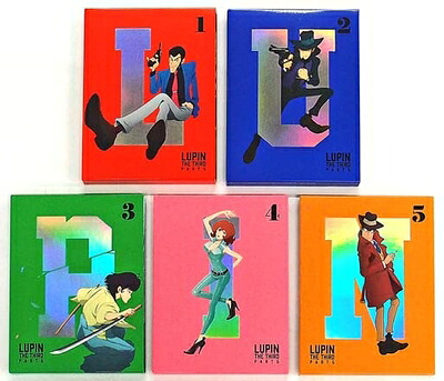 【中古】 【Blu-ray】ルパン三世 PART5 全5巻セット
