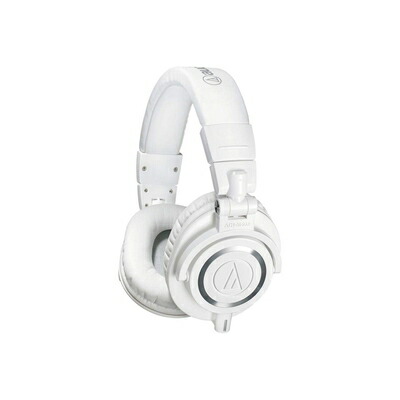 【中古】 オーディオテクニカ プロフェッショナルモニターヘッドホン ATH-M50xWH ホワイト スタジオレコーディング / ミキシング / DJ /トラックメイキング