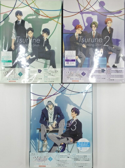 【中古】 [Blu-ray] 初回特別版 ボイス入りラバーストラップ付き全巻セット ツルネ -つながりの一射-