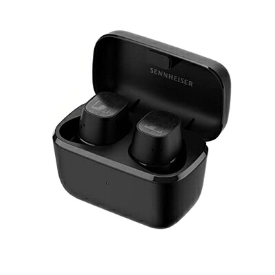 【中古】 ゼンハイザー Sennheiser ワイヤレスイヤホン bluetooth CX Plus True Wireless SE マットブラック ワイヤレスイヤホン 自社開発ドライバー アクティブノイズキャンセリング 左右独立使用可 途切れにくい aptX Adaptive IPX4 最大24時間再生 【国内正規品
