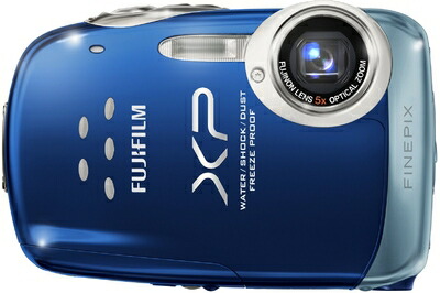 【中古】 FUJIFILM デジタルカメラ FinePix XP10 ブルー FX-XP10BL