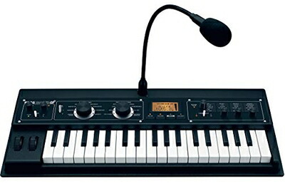 【中古】 KORG(コルグ) アナログ モデリング シンセサイザー ボコーダー キーボード microKORG XL+ コンパクト 電池駆動可 37鍵 アダプター マイク付属