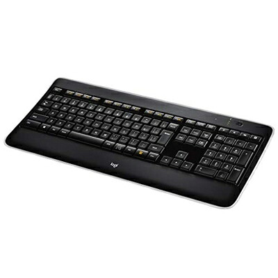 【中古】 ロジクール ワイヤレス イルミネート キーボード K800t 無線 ワイヤレスキーボード ワイヤレス 超薄型 Unifying windows K800 薄型 国内正規品