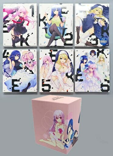 【中古】 【ブルーレイ　つなこ描き下ろし全巻収納BOX付き】　Engage Kiss 完全生産限定版　1-6全巻セット [ Blu-rayセット]