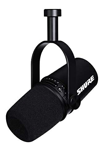 【中古】 SHURE シュア MV7 ポッドキャストマイクロホン MV7-K-J ダイナミックマイク カーディオイド 単一指向性 USB XLR 有線 ノイズ除去 配信 ストリーミング YouTube 録音 レコーディング 実況 ゲーム ゲーミング ボーカル DTM 宅録 テレワーク MOTIVシリーズ iO｜ベアホームズ
