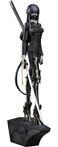 【中古】 G.A.D G.A.D_鴉 1/7スケール プラスチック製 塗装済み完成品フィギュア MY92363