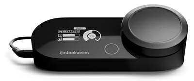 【中古】 SteelSeries GameDAC Gen 2 有線 ミックスアンプ PS5 PS4 PC MixAmp ゲーミングヘッドセット用 ハイレゾ サラウンド 3.5mmオーディオジャック 光デジタル端子 USB 60262