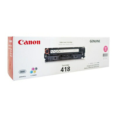 【中古】 キヤノン CRG-418MAG 薬莢418 マゼンタ