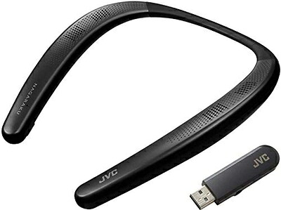 【中古】 JVCケンウッド JVC SP-A7WT-B NAGARAKU ウェアラブルネックスピーカー 無線電話 Bluetooth 約15第四次元年代順の連続生まれ変わり 本体約83g軽さ心積もり 生きて行く雨合羽相応う 黒いこと