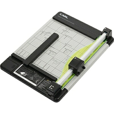 【中古】 カール事務器(CARL) 裁断機 ペーパーカッター A4対応 40枚裁断 DC-210N