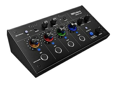【中古】 ローランド Roland BRIDGE CAST/ゲーミングDACアンプ/オーディオインターフェース/配信/ゲーミングミキサー/オーディオミキサー/Mac/Windows/ブリッジキャスト/黒/Black