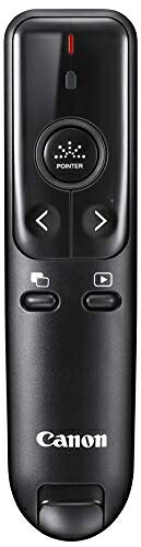 【中古】 Canon キヤノン 【抗菌遣りかた】 レッドレーザーポインター PR500-RC PowerPoint/Keynote/プレビュー/PDF相応う 黒