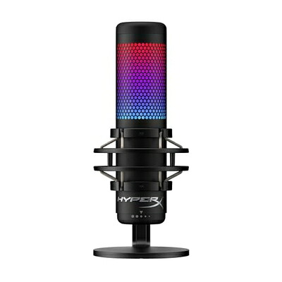 【中古】 HyperX QuadCast S スタンドアロンマイク RGBライティング ストリーマー/コンテンツクリエーター/ゲーマー向け/PC,PS4使用可能 保証 HMIQ1S-XX-RG/G (4P5P7AA)｜ベアホームズ 16,023円