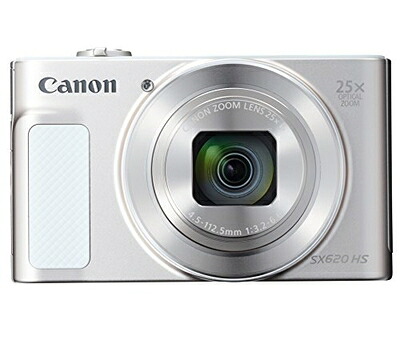 【中古】 Canon コンパクトデジタルカメラ PowerShot SX620 HS ホワイト 光学25倍ズーム/Wi-Fi対応 PSSX620HSWH｜ベアホームズ