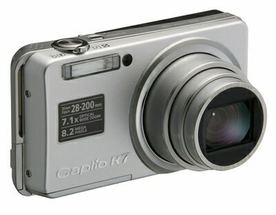 【中古】 RICOH デジタルカメラ Caplio (キャプリオ) R7 シルバー 800万画素 光学7.1倍ズーム CAPLIOR7SL｜ベアホームズ