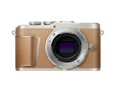【中古】 OLYMPUS ミラーレス一眼カメラ PEN E-PL9 ボディー ブラウン