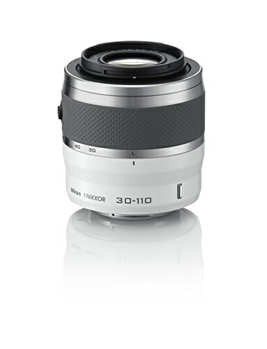 【中古】 Nikon 望遠ズームレンズ 1 NIKKOR VR 30-110mm f/3.8-5.6 ホワイト ニコンCXフォーマット専用