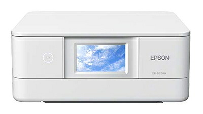 【中古】 エプソン プリンター インクジェット複合機 カラリオ EP-882AW ホワイト(白) 2019年新モデル