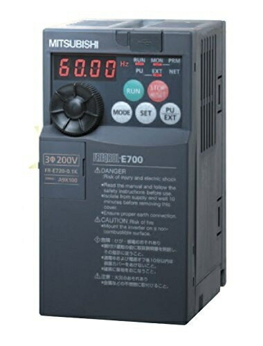 【中古】 三菱電機 小型パワフルインバータ FR-E720-0.1K
