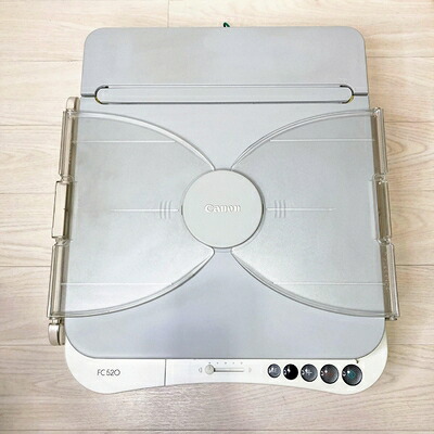 【中古】 Canon コピー機 Canon ファミリーコピア FC520(グレー) A4対応 A4コピー4枚/分 自動濃度調整機構 キャリングハンドル付
