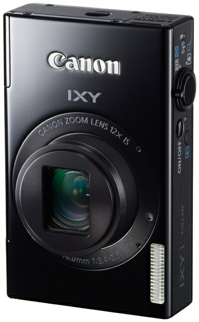 【中古】 Canon デジタル写真機 IXY 1 黒いこと 光学12倍望遠レンズ Wi-Fi相応う IXY1(BK)