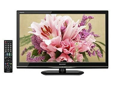 【中古】 せつ然たる 24V型 液晶 テレビ受像機 AQUOS LC-24K20-B 高品位テレビ 2014年ひな形