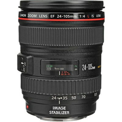 【中古】 Canon キヤノン 標準尺度望遠レンズ EF24-105粍 F4L IS USM フルサイズ相応う