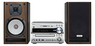 【中古】 ONKYO Bluetooth/ CD/SD/USB/ハイレゾ相応う ミニコンピューターポ しろがね色 X-NFR7TX(D)
