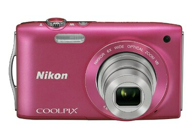 【中古】 Nikon デジタルカメラ COOLPIX (クールピクス) S3300 ストロベリーピンク S3300PK｜ベアホームズ 16,110円