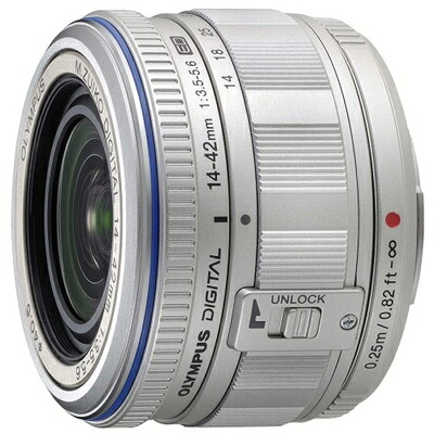 【中古】 OLYMPUS M.ZUIKO DIGITAL ED 14-42mm F3.5-5.6-SLV｜ベアホームズ