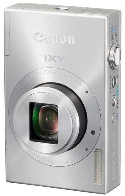 【中古】 Canon デジタルカメラ IXY 3 約1010万画素 光学12倍ズーム シルバー IXY3(SL)