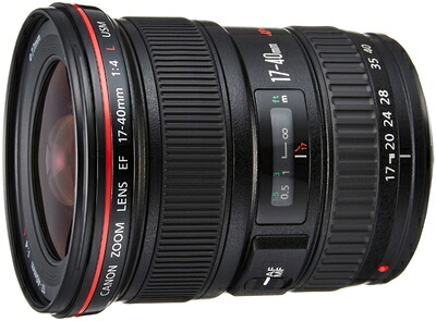 【中古】 Canon 広角ズームレンズ EF17-40mm F4L USM フルサイズ対応