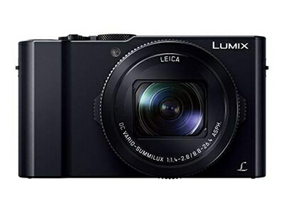 【中古】 パナソニック コンパクトデジタルカメラ ルミックス LX9 1.0型検知器積み上げる 4K映像相応う 黒いこと DMC-LX9-K