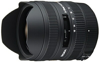 【中古】 SIGMA 超広角ズームレンズ 8-16mm F4.5-5.6 DC HSM ペンタックス用 APS-C専用 203610