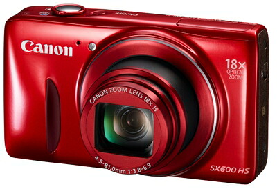 【中古】 Canon デジタルカメラ Power Shot SX600 HS レッド 光学18倍ズーム PSSX600HS(RE)|ベアホームズ