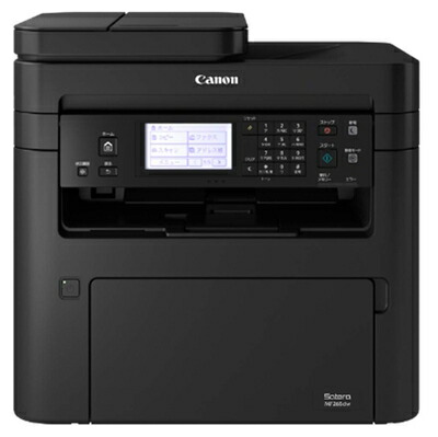 【中古】 Canon レーザ印刷工 A4モノクロ練りあわせる機 Satera MF265dw(両面刷り上げる・FAX付・片面自動小銃給紙・有線/無線電話ローカルエリアネットワーク・28PPM) テレ細工物向け