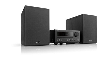 【中古】 デノン Denon D-T1 CD受信システム取り合わせ CD/FM/AMラジオ受信機/Bluetooth相応う 黒いこと D-T1K