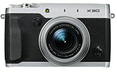 【中古】 FUJIFILM デジタル写真機 X30 しろがね色 FX-X30 S
