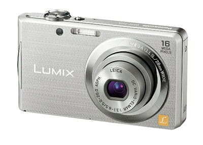 【中古】 パナソニック デジタルカメラ LUMIX FH5 シルバー DMC-FH5-S｜ベアホームズ