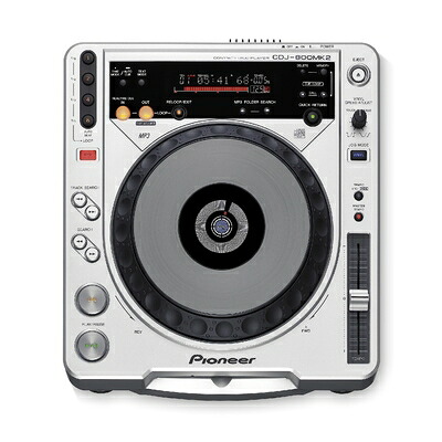 【中古】 PIONEER CDJ-800MK2 パイオニア DJ用CDプレイヤー