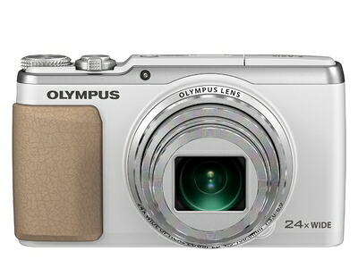 【中古】 OLYMPUS デジタルカメラ STYLUS SH-60 3軸フォト手ぶれ補正&ハイブリッド5軸ムービー手ぶれ補正 光学24倍&超解像48倍ズーム ホワイト SH-60 WHT