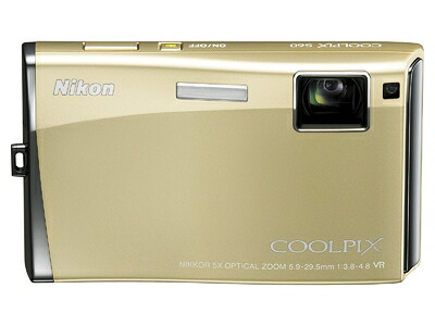 【中古】 Nikon デジタルカメラ COOLPIX (クールピクス) S60 リッチゴールド COOLPIXS60GL|ベアホームズ