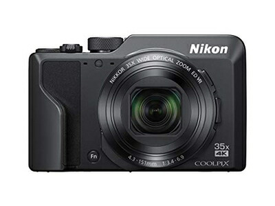 【中古】 Nikon デジタルカメラ COOLPIX A1000 BK 光学35倍 ISO6400 アイセンサー付EVF クールピクス ブラック A1000BK