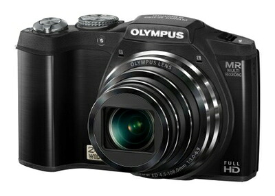 【中古】 OLYMPUS デジタルカメラ SZ-31マルチレコーディング ブラック 1600万画素 裏面照射型CMOS 光学24倍ズーム DUAL IS ハイビジョンムービー 3.0型タッチパネルLCD 広角25mm 3Dフォト機能 SZ-31MR BLK