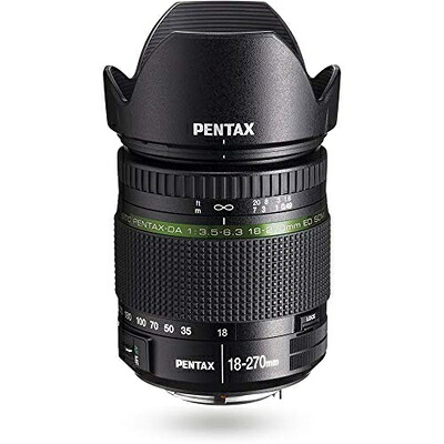 【中古】 smc PENTAX-DA 18-270mmF3.5-6.3ED SDM 超高倍率15倍ズームレンズ 【APS-C対応】【超音波AFモーター (SDM) 搭載】【高性能光学レンズを採用】【軽量・コンパクトサイズ】【ズーム全域で最短撮影距離 0.49m】 【ボディ内手ぶれ補正機構搭載 ペンタックス一