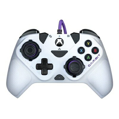 【中古】 PDP Victrix Gambit 世界最速のXboxコントローラー パッドゲーミングコントローラー ホワイト【Xboxオフィシャルライセンス商品】 【国内正規品】