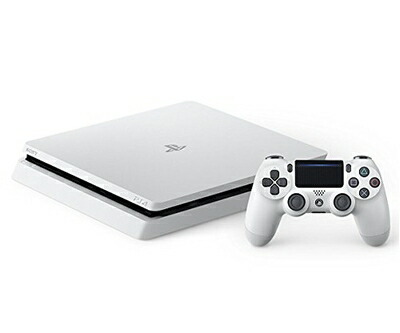 【中古】 PlayStation 4 グレイシャー・ホワイト 1TB (CUH-2100BB02)【メーカー生産終了】