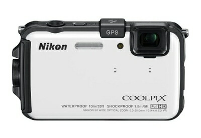 【中古】 Nikon デジタルカメラ COOLPIX (クールピクス) AW100 ナチュラルホワイト AW100WH｜ベアホームズ 41,581円