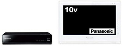【中古】 パナソニック 10V型 ハイビジョン 液晶 テレビ プライベート・ビエラ UN-10E5-W｜ベアホームズ