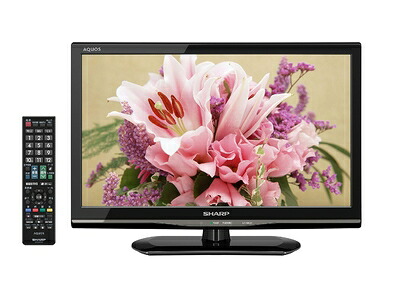 【中古】 シャープ 19V型 液晶 テレビ AQUOS LC-19K20-B ハイビジョン 2014年モデル
